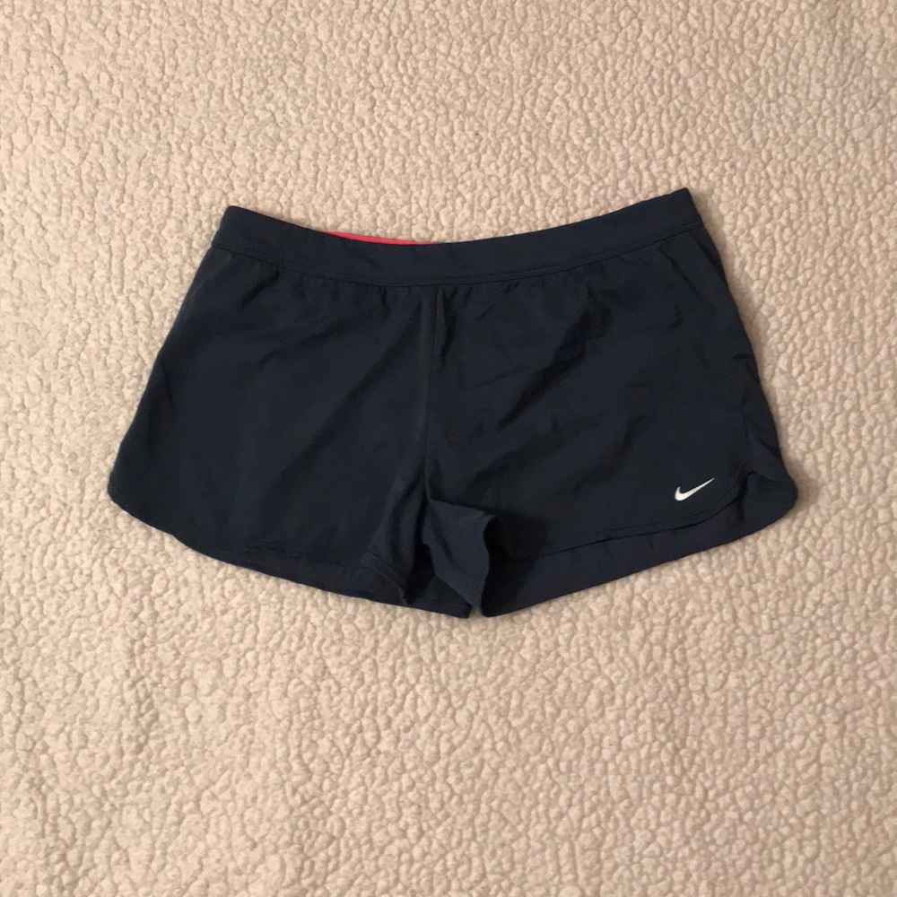 Grey Nike swim shorts